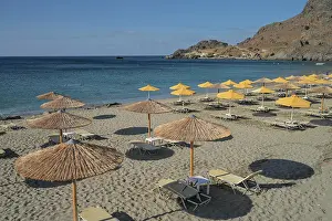 Crete: Damnoni Beach, South Coast, Crete, Greece, Europe