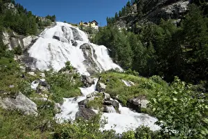 Filter: Daylight long exposure of Toce waterfall in Val