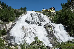 Filter: Daylight long exposure of Toce waterfall in Val