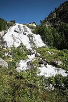 Filter: Daylight long exposure of Toce waterfall in Val