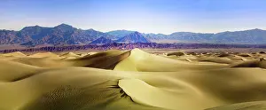 Death: Death Valley Sand Dunes at Mesquite Flats