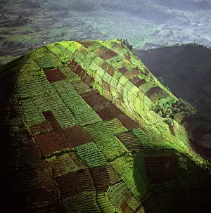 Encroachment: Democratic Republic of Congo - Aerial view of Africa