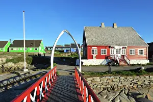 Pontoon: Denmark. Greenland. West coast. Disko Island. The