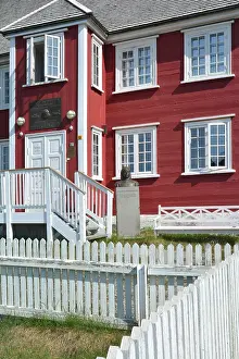 Knud: Denmark. Greenland. West coast. The museum of Knud