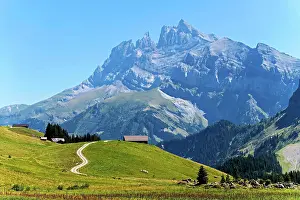 Valais: Dents du Midi mountain range, Plateau de Barmaz