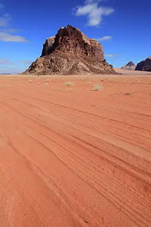 Indulgence: Desert landscape in Wadi Rum, Jordan, Asia