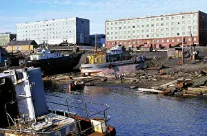 Ports: Desolation at sea-port Dikson, Arctic Russia