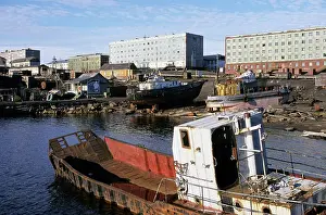 Ports: Desolation at sea-port Dikson, Arctic Russia