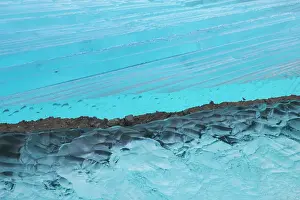 Regions: Details of an ice floe at Negribreen glacier - Storfjord