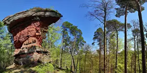 Devils: The Devils Table at the Old Castle Rocks near Eppenbrunn