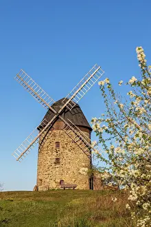 Wind: Devil's Mill Thale Warnstedt Tower Windmill