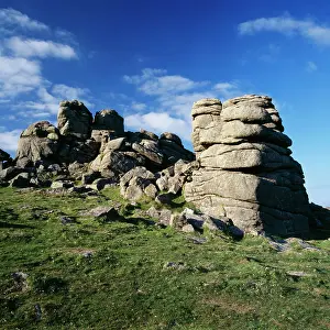 Tors: DEVON - Dartmoor. Weathered Granite
