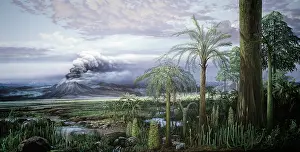 Volcanos: Devonian Landscape