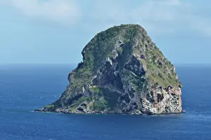 Basaltic: Diamond Rock from Point Diamond ; basaltic island