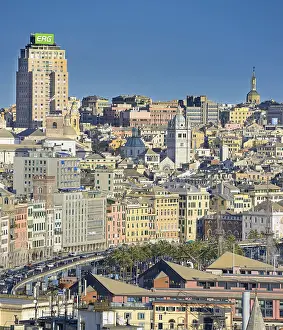 Destinations: DIG, geography / travel, Italy, Genoa city view