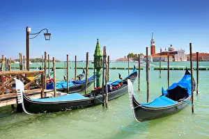 Adriatic: DIG, geography / travel, Italy, Venice, gondolas