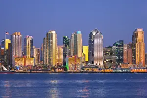 Built: DIG, geography / travel, USA, California, City skyline