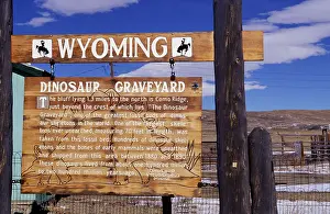 Como: Dinosaur sites: Como Bluff, Wyoming, USA