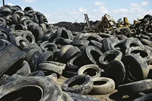 Discarded: Discarded Automobile Tires