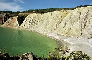 Quarry: Disused Cornish china clay pit