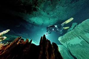Torch: Diver with torch