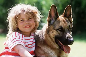 Owner: DOG - Alsatian / German Shepherd with child
