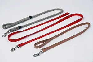 Equipment: DOG - LEADS, three different styles of leads