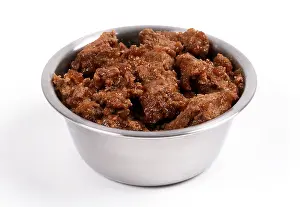 Meat: DOG - wet food in bowl