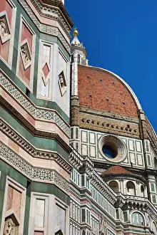 Roofs: Dome of the Duomo, the Cathedral of Santa Maria