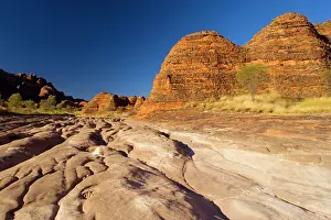 Domes: Domes and Piccaninny creek - famous, banded sandstone