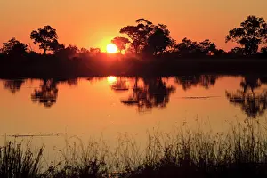 Norring: Dominant orange color during typical sunset