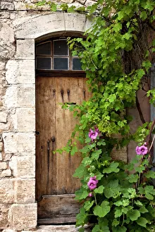 Doorway: Front door to home in Sault, Provence, France