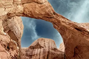 Double: Double Arch. Arches National Park. Utah, USA