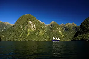 Mast: Doubtful Sound, New Zealand. The remote