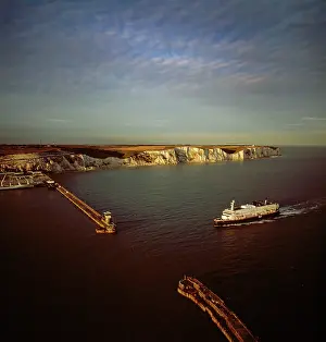 Ports: Dover Harbour (Port of Dover), Ferry arriving at, Kent