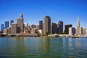 Cityscape: Downtown San Francisco from the San Francisco Bay