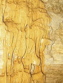 Guadalupe: Drapery Formations in Carlsbad Caverns