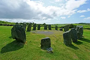 Circular: Drombeg Stone Circle, near Glandore, County Cork