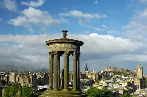 Attractions: Dugald Stewart Monument and Princes Street at back