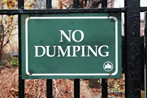 Dumping: No Dumping
