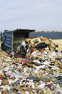 Truck: Dumping Garbage
