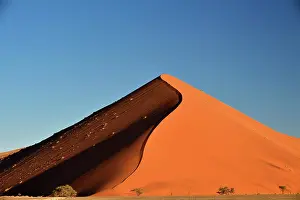 Naukluft: Dune 45, sand dune in the evening light, Sossusvlei