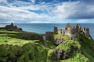 Irish: Dunluce Castle on the Atlantic Coast, Portrush