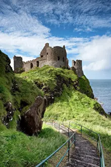 Irish: Dunluce Castle on the Atlantic Coast, Portrush