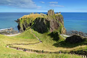 Scots: Dunnottar Castle, Scotland, Great Britain, Europe