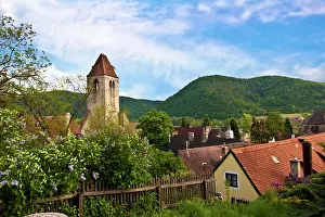 Wachau: Durnstein, Austria, Wachau Valley, view