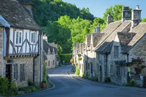 Features: Early Morning in Castle Combe, the Cotswolds, Wiltshire