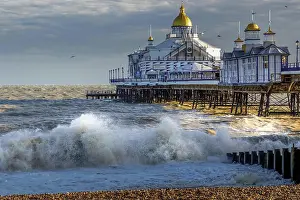 Groyne: EASTBOURNE, EAST SUSSEX/UK - JANUARY 7 : View of