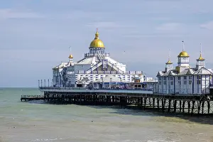 Groyne: EASTBOURNE, EAST SUSSEX, UK - JULY 29 : View of