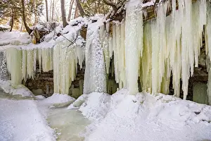 Junction: Eben Junction, Michigan, The Eben Ice Caves, also known as t